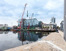 One Albert Quay moves one step closer to completion