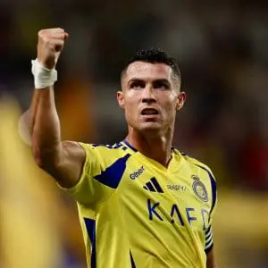 Footballer Cristiano Ronaldo