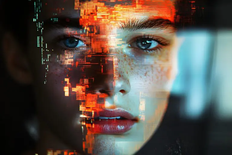 Deepfakes face and artificial intelligence
