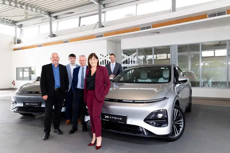 Award Winning Newmarket Motors Cork joins XPENG Dealer Network