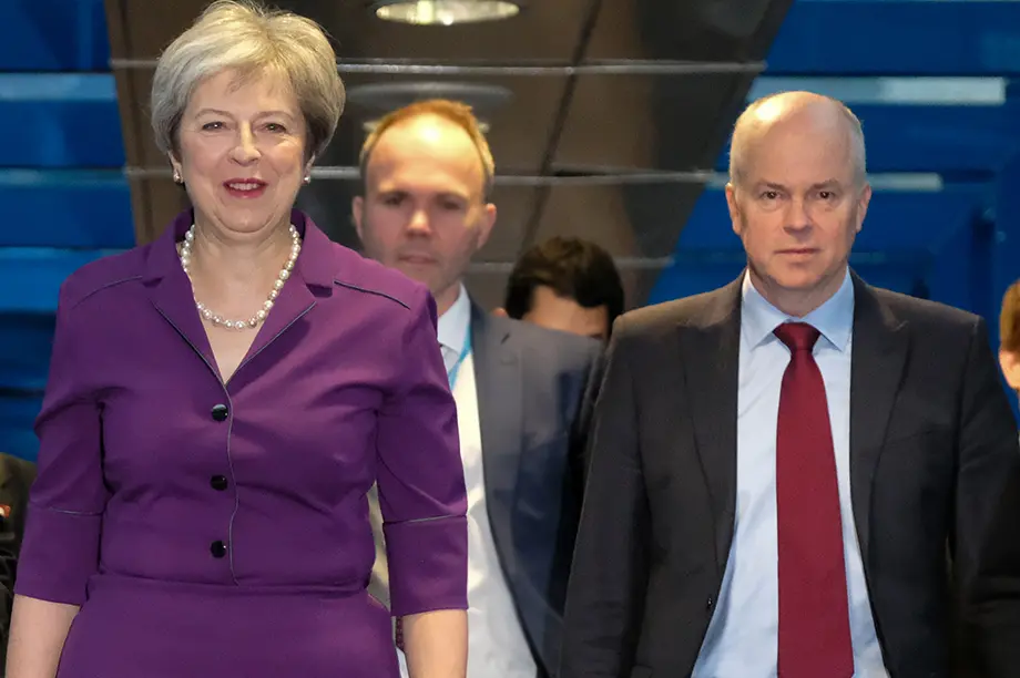 Robbie Gibb & Theresa May, BBC resignations