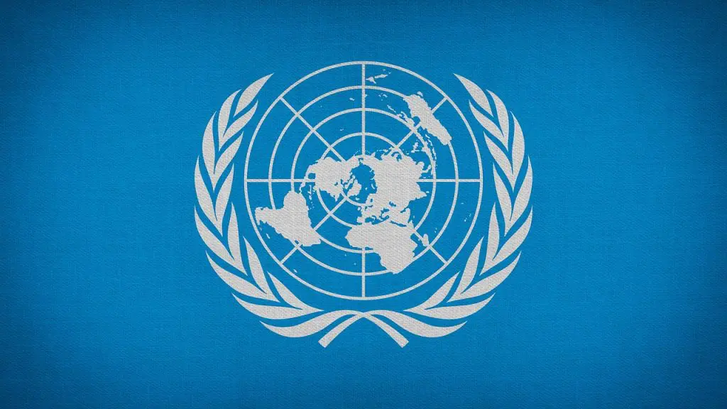 UN logo, Irish politics