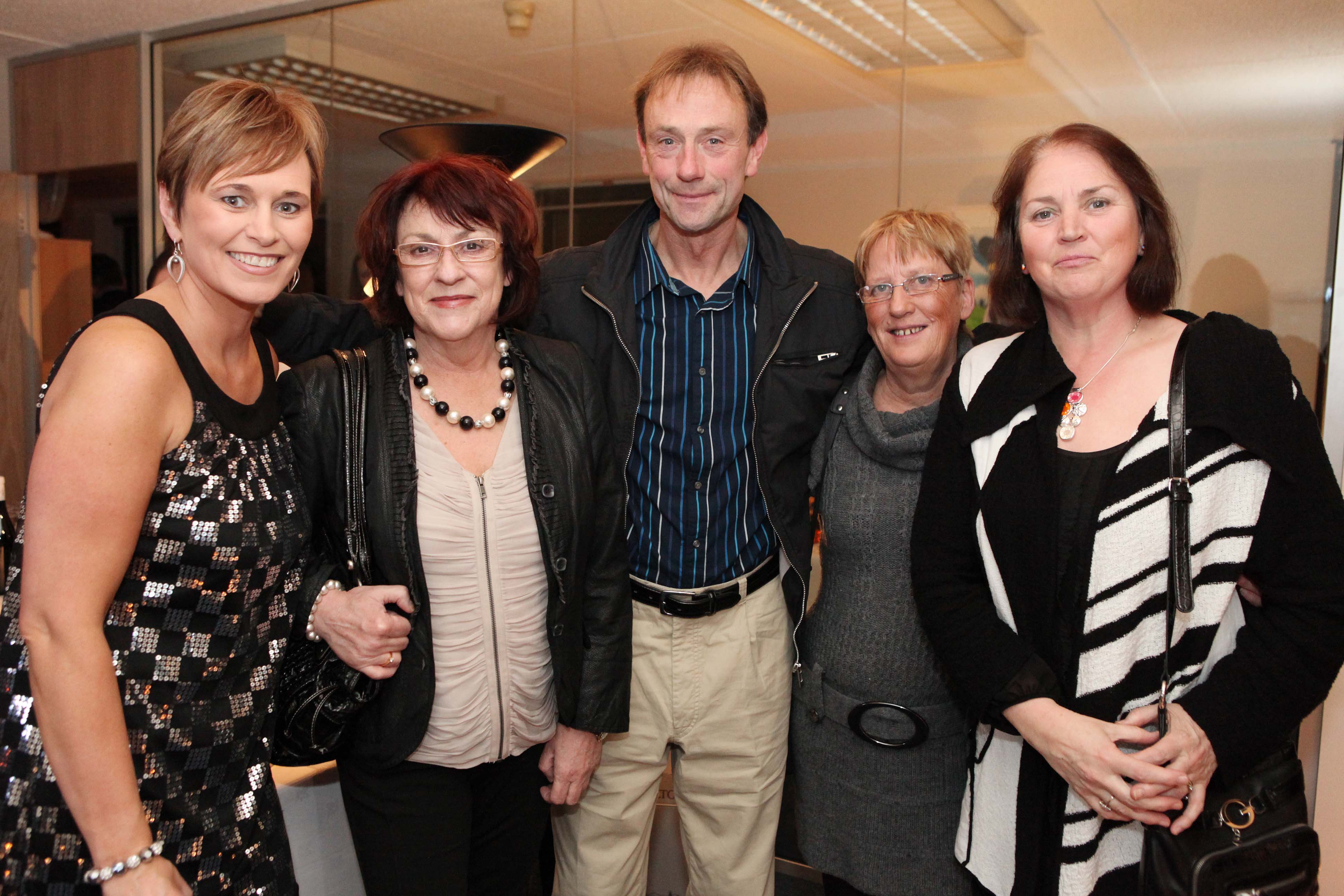 Deirdre Waldron, Bibi Baskin, Tommy Doyle, Trish Hickey, Joan Doyle 