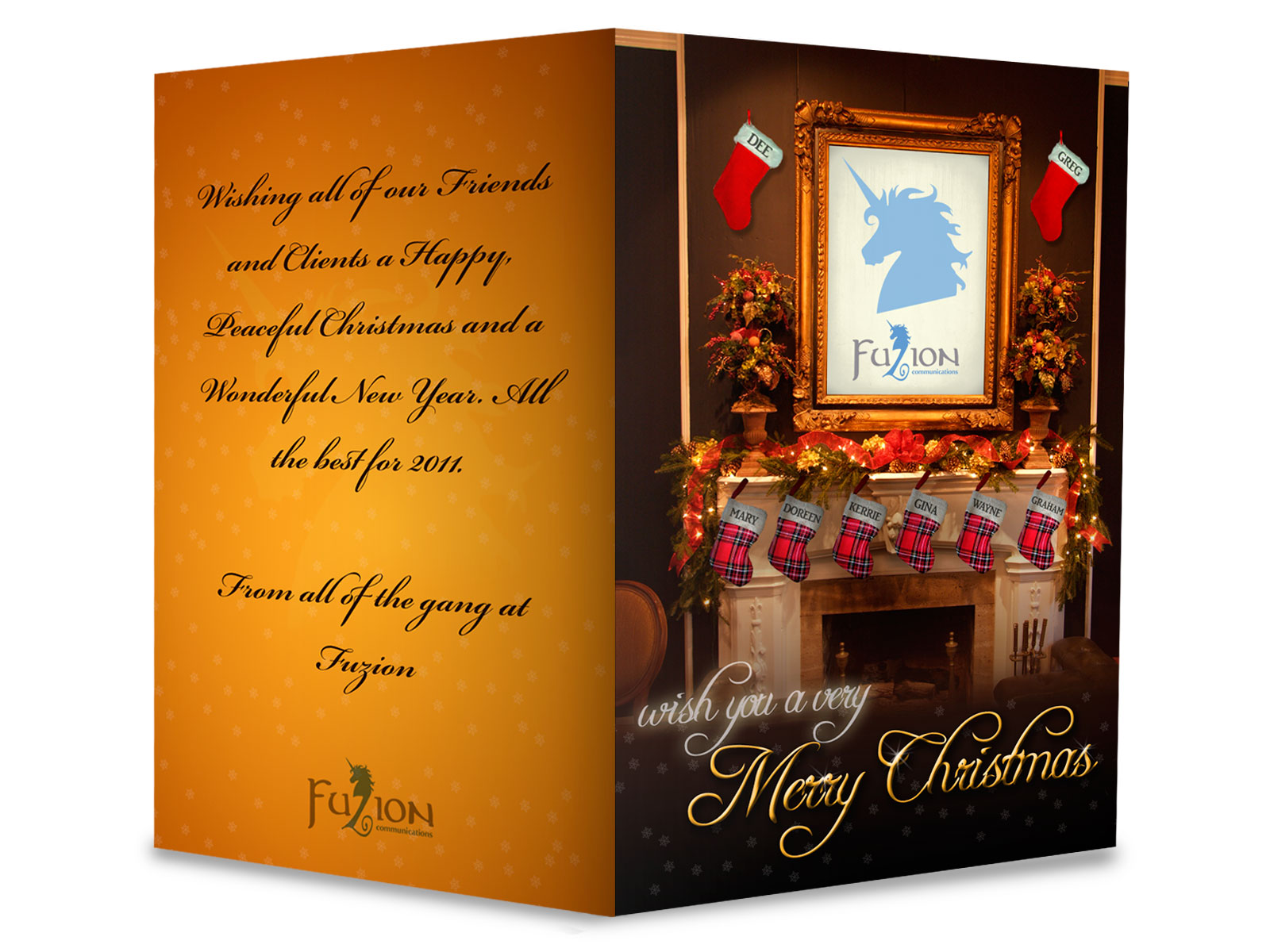 Fuzion Christmas Card