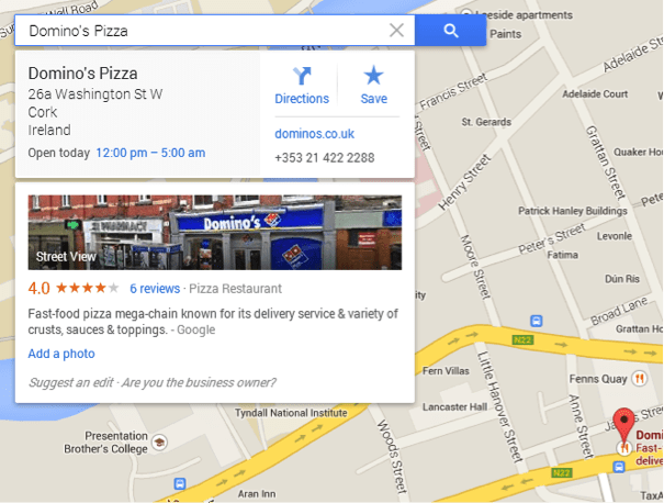 Google + Screenshot