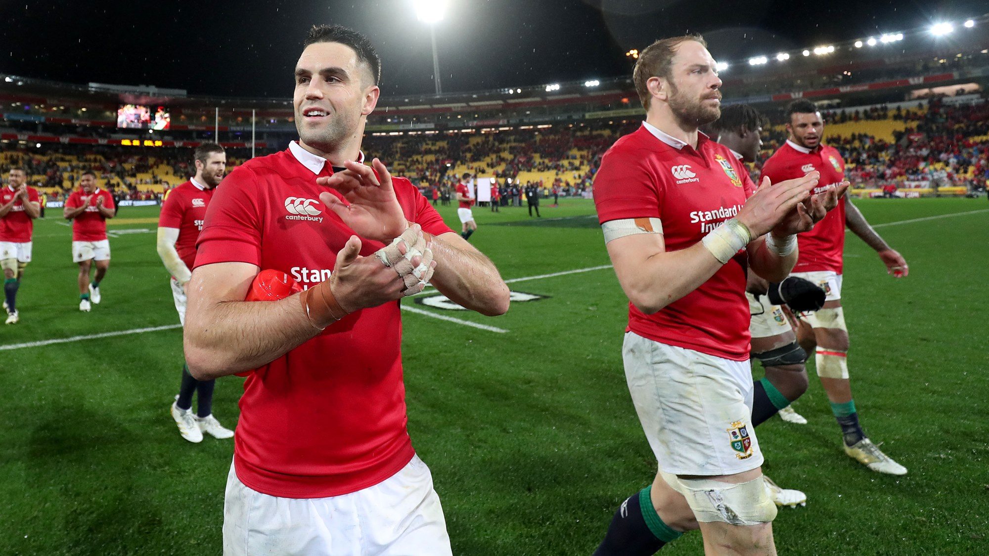 Conor Murray and Alun Wyn Jones