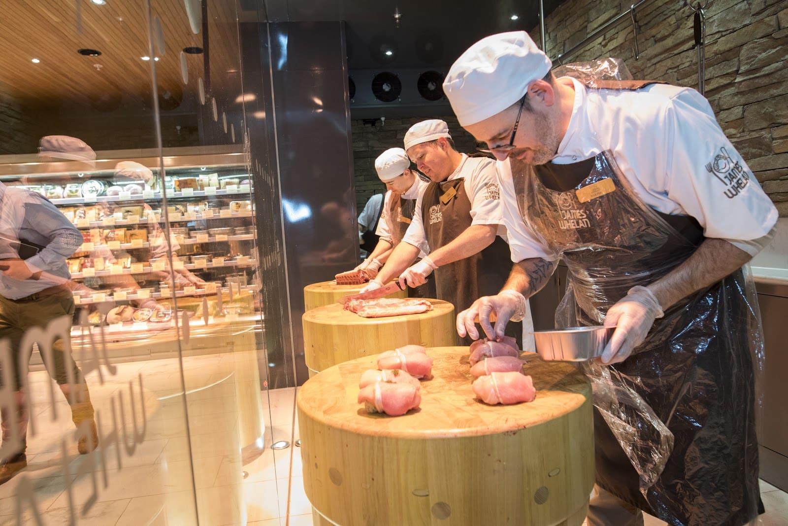 Nutchery demonstrations at James Whelan Butchers