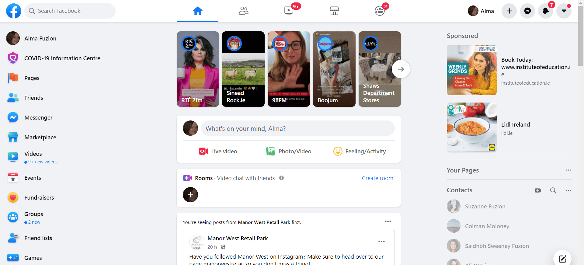 Facebook changes, Social media consultancy